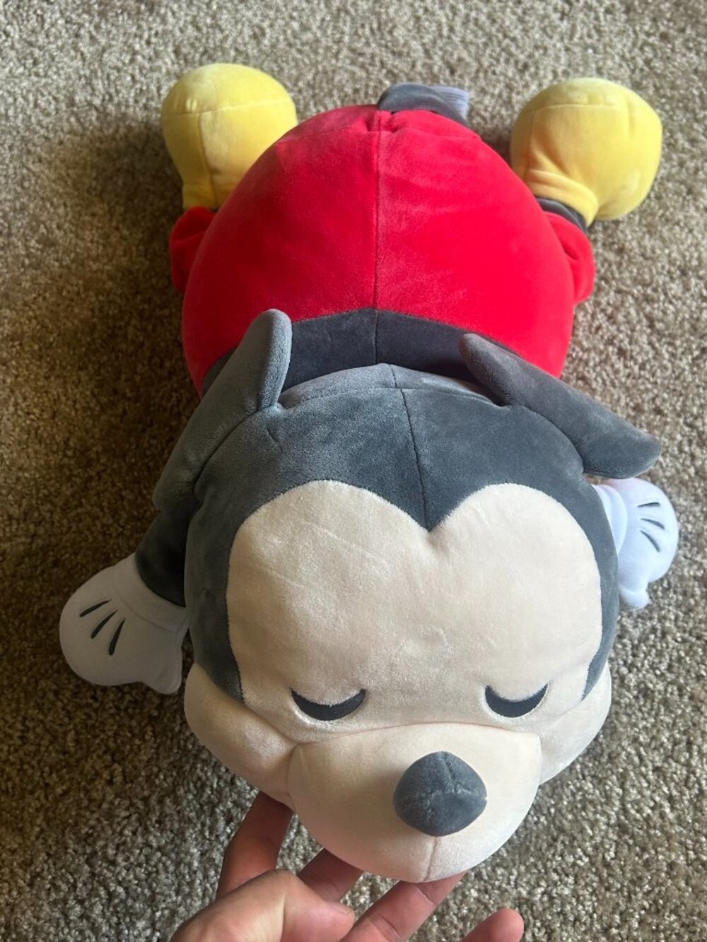 Disney Store Mickey Mouse Cuddleez Plush Soft Stuffed Animal Toy